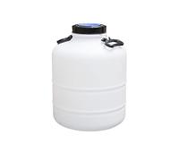 HELGUEFER - Bidon Agua 30L Boca Ancha | Deposito Agua PEHD Apto Uso Alimentario y ADR | Bidon con Dos Asas y Tapa con Obturador | Contenedor Reutilizable y Facil Llenado