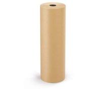 HELGUEFER - Bobina Papel Kraft Rollo | Longitud de 350 M.L., Gramaje de 80g/m² | Acabado Limpio y Neutro, Papel Continuo Ideal para Embalar y Empaquetar | Dimensiones de 110cm Ancho
