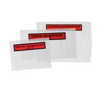 HELGUEFER - Pack 1000 Sobres Packing List 180x140 mm | Sobres Portadocumentos con Lámina Autoadhesiva | Sobre Envio para Albaranes, Facturas y Documentación | Resistente y Seguro