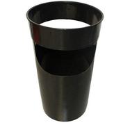 HELGUEFER - Paraguero Plastico Negro | Paragüero Redondo, Resistente, Elegante y Neutro | para Entrada, Hogar, Oficina o Negocio | Medidas 280 mm Diámetro x 4600 mm Altura