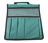 Helhom Bolsa de Rodillas de Rodilla de jardín portátil Plegable, Bolsa de jardinería de Tela Oxford de taburetes de Almacenamiento de Herramientas, entusiastas de la siembra al Aire (Verde)