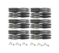hélice 24 Uds (6 juegos) hélices cubierta de hélice Compatible con S166 S167 GPS RC Drone S167 piezas de repuesto de cuadricóptero Accesorios Reemplazar pieza