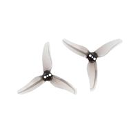 Hélice 2512 3 4 Pares Lote Compatible con 2,5 Pulgadas palillo de Dientes Quad FPV Multirotor avión Accesorios eficiencia(Light Grey)