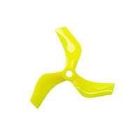 hélice 8 uds/4 pares de accesorios con conductos de 75mm PC hélice de 3 aspas CW CCW 5mm for 1408-1808/apto for Cinewhoop RC Dron de carreras con visión en primera persona Reemplazar pieza(Yellow 4pai