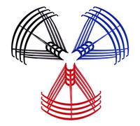 hélice Blades Protection Frame Guard/Fit for SYMA X5 X5C X5C-1 X5SC X5SW Protectores de la hélice RC Quadcopter Accesorios Drone Repuestos Reemplazar pieza(Chocolate)