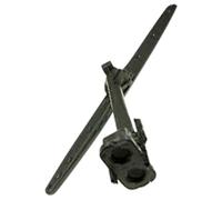 Hélice, brazo de lavado superior con conexión original Lavavajillas 481010607711, 481072646731 Whirlpool Lavavajillas 481010607711, 481072646731