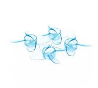 Hélice Compatible con EMAX Avan Tinyhawk TH Turtlemode 2CW 2CCW 4 paletas 40mm accesorios para vuelo en interiores Motor 08025 Rojo Negro Azul(BLUE)