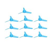 Hélice de 10 Piezas, Eje de 2 Mm, Hélice de 3 Palas, Hélice de Plástico ABS, 3 Palas, Hojas de Ventilador para Modelo de Barco, Barco RC, Bricolaje, Avión, Juguetes Educativos