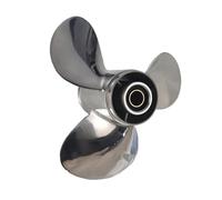 Hélice de Acero Inoxidable Compatible con Yamaha 20-30 HP(10.25X10)