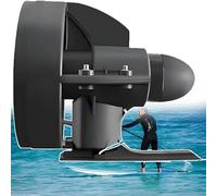 Hélice de aleta motorizado eléctrico para deportes acuáticos mejorados, sistema de propulsión alimentado por batería para tablas de surf, SUP, kayaks y barcos de pesca, motor submarino de alta