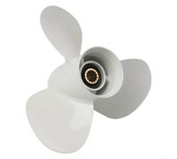 Hélice de aluminio para barco, paso 11-1/8x13, 3 cuchillas para motor fueraborda de 25-60HP, sustituye a los modelos 663-45945-02-EL 94-06, acabado blanco