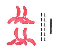 Hélice de dron para DJI Avata, 2 cuchillas de hélice coloridas, ala de hélice ligera para Avata2 (rojo, 2 pares)
