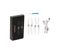 Hélice de Flash Luz Nocturna Hélices Brillantes de bajo Ruido (2 Pares) Compatible con Air 3, Air 3 Pro, Air 4 Pro(FOR dji Mini 3-3 Pro)