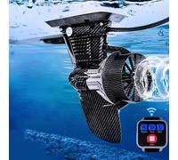 Hélice de kayak subacuática con control remoto, aleta motorizada eléctrica para tabla de surf inflable con batería externa, hélice alimentada