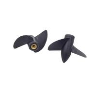 Hélice de Pala, Pala de hélice, 1 par de hélice de Nailon con Rosca M4 de 35 mm, 39 mm, 42 mm y 45 mm, 2 Palas, Izquierda y Derecha, for Barco RC, Modelo Speed Mono Cat.(42mm)