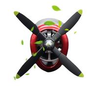 Hélice de perfume para automóvil: ambientador compacto, elegante difusor de aromma giratorio, cartucho de fragancia recargable, clip de ventilación universal | Decoración interior automotriz para uso