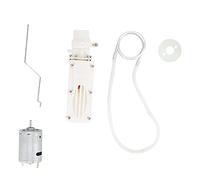 Hélice de pulverización con bomba de chorro de agua con motor 380, piezas de accesorios para barcos RC, de propulsión de barco con control remoto de alto rendimiento con (Blanca)