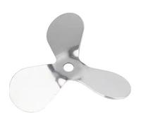 Hélice de Tres Palas, Pala de hélice, 1 Pieza de hélice de Tres Palas de Acero Inoxidable de Laboratorio, diámetro de 40 mm a 120 mm, Paleta de Tres Palas for mezcladora y licuadora de Laboratorio.