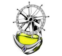 Hélice de ventilador para ambientador de coche, Clips de ventilación para ambientadores de coche | Rebanadas de fragancia giratorias para clip de ventilación de coche,Fragancia automotriz Rudder Desig