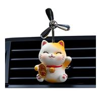 Hélice difusora de coche, ambientadores de coche con diseño de gato de