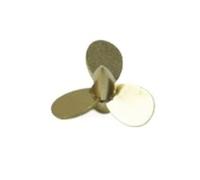 Hélice for Barco RC, 16 mm, Triple Pala de Cobre, buje de 3,6 mm/3,2 mm, 1 Pieza(Hub Diameter 3.6mm)