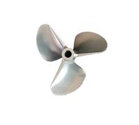 Hélice for Barco RC, 70 mm/72 mm, 3 Palas de Aluminio mecanizado CNC, for Barcos de Carreras a Gasolina, Paso 1,4(70mm)