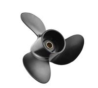 Hélice fueraborda para To&ha&TS&u para Me&RC&ur&y 4hp 5hp 6hp 7.8 * 8 Barco Aleación de Aluminio Tornillo 3 Palas 12 estrías Pieza Motor Marino Barco