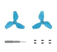 Hélice ligera compatible con cámara de vuelo de mano Neo 2016S compatible con accesorios para drones, paletas y ventiladores (1 par azul)