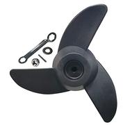 Hélice marina de 3 palas, accesorios de repuesto para motor de arrastre eléctrico, apto para 50 libras, 55 libras, 60 libras, 88 libras