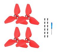 Hélice para dji Neo Drone Multicolor Hélice ala Accesorios (Rojo)