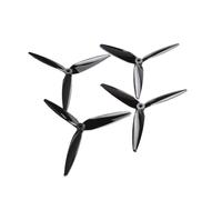 Hélice Tracker 7X4X3 7040 De 7 Pulgadas, 3 Palas/tripalas (2CW+2CCW), Policarbonato For Dron FPV RC De 7 Y 8 Pulgadas(2 Pairs 7040 Black)
