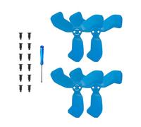 Hélices ABS de alta resistencia, ala de repuesto aerodinámica, diseños simples para una fácil instalación, hélices ABS con diseño aerodinámico que aumenta y es duradero