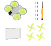 Hélices coloridas de cuatro cuchillas para dron DJI NEO, tecnología silenciosa de reducción de ruido, alas de repuesto con destornillador y juego de tornillos