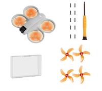 Hélices coloridas de cuatro cuchillas para dron DJI NEO, tecnología silenciosa de reducción de ruido, alas de repuesto con destornillador y juego de tornillos
