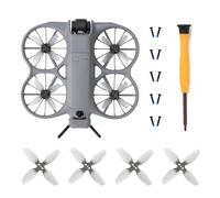 Hélices de 4 cuchillas para DJI NEO 2, cuchillas de repuesto para drones de bajo ruido, alas de repuesto para DJI NEO 2, accesorios de dron con destornillador y tornillos