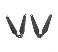 Hélices de fibra de carbono de rendimiento mejorado para DJI para Mavic Pro, ligeras y plegables para un fácil viaje (plata)