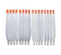 Hélices de nailon de carbono blanco de 16 piezas for drones agrícolas de las series T40/T50, plegables en sentido horario y antihorario, accesorios for drones agrícolas.(16pcs Normal)