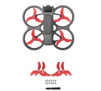 Hélices de Repuesto para DJI Avata 2, 3032S Hélices Accesorios para Drones de Bajo Ruido con Tornillos y Destornilladores para DJI Avata 2 (Rojo)