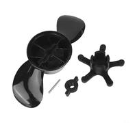 Hélices eléctricas de motor de arrastre para motores de 18 libras, 26 libras, 30 libras, 40 libras, 48 libras, construcción de acero al carbono (18 libras)