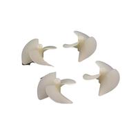 Hélices eléctricas de nailon for barcos a control remoto, 2 pares, bricolaje, 2mm, D26mm /28mm/36mm/42mm CW/CCW, tornillo for modelos de barcos a control remoto, eje de 2mm(D42mm 2Pairs)