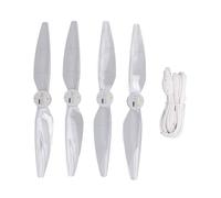 Hélices LED de bajo ruido PC Drone Light Night Flying Blades Flashing Air 3