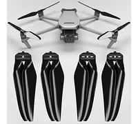 Hélices Master Airscrew Stealth para DJI Mavic 3 & Mavic 3 Pro/Cine/Enterprise/Classic/3T/3M - Negro, 4 piezas