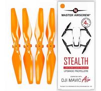 Hélices Master Airscrew Stealth para DJI Mavic Air - Naranja, 4 piezas