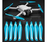 Hélices Master Airscrew Stealth para DJI Mini 3 Pro & Mini 4 Pro - Azul, 4 hélices en Juego