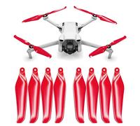 Hélices Master Airscrew Stealth para Mini 3 & Lito 1/X1 - Rojo, 4 hélices en Juego