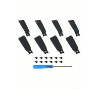 Hélices Negras ABS para DJI FLIP 8 Unidades para repuesto Hélices | Material ABS , 8 unidades, color negro, tamaño 7x1.5x3cm, ideal para repuesto dron