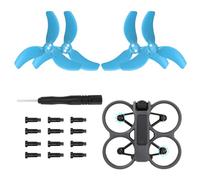 Hélices para Avata 2 hélices, Drone Avatar Propeller con 12 tornillos y destornilladores, accesorios para reemplazo de drones, 3032S DJI Avatar, 2 hojas de hélice, silencioso, accesorios para