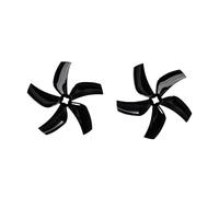 HéLices para Modelismo 4 Pares Aptos for Uso con hélices D76 de 76mm y 3 Pulgadas for conductos RC Drone Racing Freestyle(4Pairs Black)
