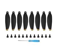 Hélices silenciosas con reducción de ruido para punta que mejora la estabilidad y la eficiencia, hélice de bajo ruido