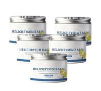 Helichrysum Balm 2025 Nuevo, crema multiusos para la piel de 4.02 oz, hidratación de cuerpo completo, calma, reduce el enrojecimiento (5pcs)